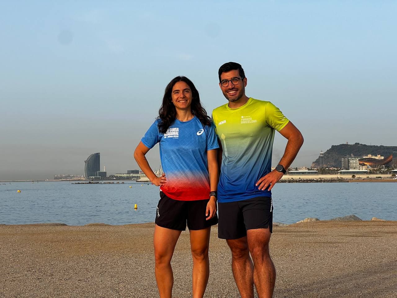 Sara e Giuseppe in gara