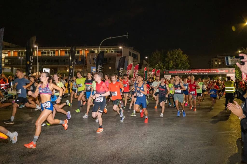 Thessaloniki International Night Half Marathon 3