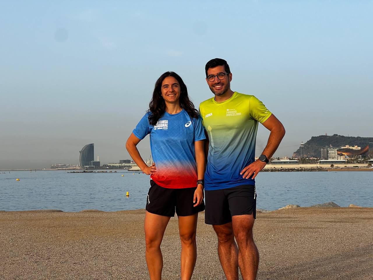 Sara e Giuseppe in gara